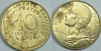 Frankreich 10 Centimes 1989 ss 1,50 EUR Differenzbesteuert nach §25a UStG zzgl. 5,90 EUR Versand