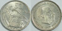 Spanien 50 Pesetas 1969 vz 2,50 EUR Differenzbesteuert nach §25a UStG zzgl. 5,90 EUR Versand