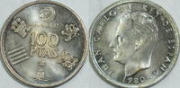 Spanien 100 Pesetas 1980 vz-st 2,50 EUR Differenzbesteuert nach §25a UStG zzgl. 5,90 EUR Versand