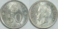 Spanien 50 Pesetas 1980 vz-st 2,50 EUR Differenzbesteuert nach §25a UStG zzgl. 5,90 EUR Versand