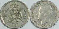 Spanien 5 Pesetas 1977 vz 2,50 EUR Differenzbesteuert nach §25a UStG zzgl. 5,90 EUR Versand