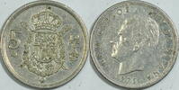 Spanien 5 Pesetas 1976 vz 2,50 EUR Differenzbesteuert nach §25a UStG zzgl. 5,90 EUR Versand