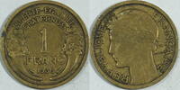Frankreich 1 Franc 1936 vz 2,00 EUR Differenzbesteuert nach §25a UStG zzgl. 5,90 EUR Versand