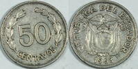 Ecuador 50 Centavos 1963 ss 2,90 EUR Differenzbesteuert nach §25a UStG zzgl. 5,90 EUR Versand