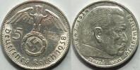 3. Reich 5 RM 1938 E ss-vz 22,50 EUR Differenzbesteuert nach §25a UStG zzgl. 5,90 EUR Versand