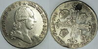 Österreich 1/2 Kronentaler mit Gegenstempel Joseph II. -