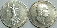 5 Kronen 1908 Österreich Joseph II. ss