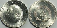 10 Mark 1967 DDR Kollwitz vz-st, bfr