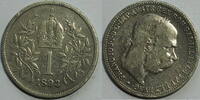 Österreich / Ungarn 1 Korona Franz Joseph I. (1848-1916) -