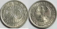 Weimar 50 Pf 1938 G Kursmünze 1927-1938) vz - st