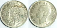 2,5 Shilling 1942 Südafrika  vz - st