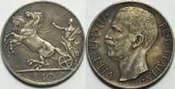 10 Lire 1927 Italien  ss