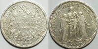 Frankreich 5 Francs Dritte Republik 1870-1940 -
