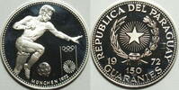 Paraguay 150 Guaranies Olympiade München Fussball -