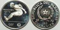 150 Guaranies 1972 Paraguay Olympiade München Weitsprung PP