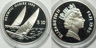 Fidschi Inseln 10 $ Olympische Atlanta 1996 Segeln -
