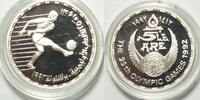 Ägypten 5 Pfund Olympische Barcelona 1992 Fußball -