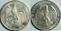 Weimar Waldeck 3 Mark 1929 vz leicht berieben