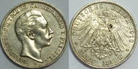 Preußen 3Mark Wilhelm II -