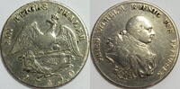 1 Taler 1790 A Brandenburg Friedrich Wilhelm II. 1786-1797 ss  leicht berieben
