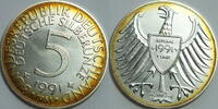 Deutschland 5 DM 1 Unze Feinsilber -