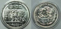 Mexico 100 Pesos Fußball Weltmeisterschaft 1986 -