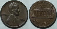 USA 1 Cent 1968 D ss 1,20 EUR  zzgl. 5,90 EUR Versand
