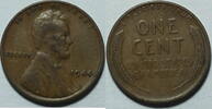 USA 1 Cent 1944 ss 1,20 EUR  zzgl. 5,90 EUR Versand