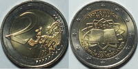 Niederlande 2 € 2007 50 J. Römische Verträge bfr, vz-st 4,90 EUR  zzgl. 5,90 EUR Versand
