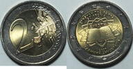 Griechenland 2 € 2007 Römische Verträge bfr, vz-st 6,50 EUR  zzgl. 5,90 EUR Versand