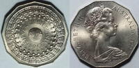 Australien 50 cent 1977 Silberjub. bfr, vz-st 5,90 EUR  zzgl. 5,90 EUR Versand