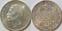 Kaiserreich Baden 3 Mark 3 Mark Kursmünze Baden Grossherzog Friedrich II