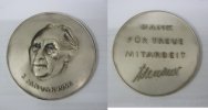 BRD Verdienstmedallie für treue itarbeit bei Conrad Adenauer sehr selten!!r -