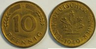 BRD 10 Pf Bank deutscher Länder