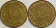 BRD 10 Pf Bank deutscher Länder