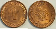 BRD 1 Pf Bank deutscher Länder