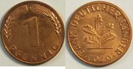 BRD 1 Pf Bank deutscher Länder
