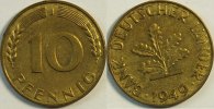 BRD 10 Pf Bank deutscher Länder