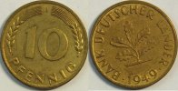 BRD 10 Pf Bank deutscher Länder