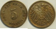Kaiserreich 5 Pfennig -