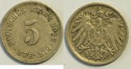 Kaiserreich 5 Reichspfennig -
