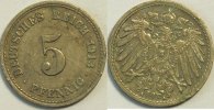 Kaiserreich 5 Reichspfennig -