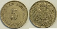 Kaiserreich 5 Reichspfennig -