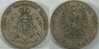 Kaiserreich 5 Mark 5 Mark Hamburg