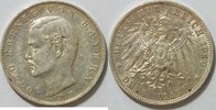 Kaiserreich Bayern 3 Mark 3 Mark Kursmünze Bayern Otto