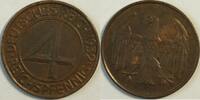 Weimar 4 Pfennig Kursmünze