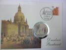 Deutschland 10 DM und 4,00 DM 1995 Numisbrief Dresden st 29,50 EUR  zzgl. 5,90 EUR Versand