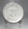 Kaiserreich 5 Pfennig 1913 A ss 1,00 EUR Differenzbesteuert nach §25a UStG zzgl. 5,90 EUR Versand