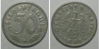3. Reich 50 Reichspfennig Kursmünze -