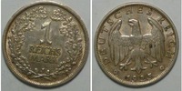 Weimarer Republik 1 Mark Kursmünze